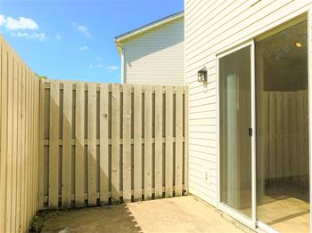 Private patio
